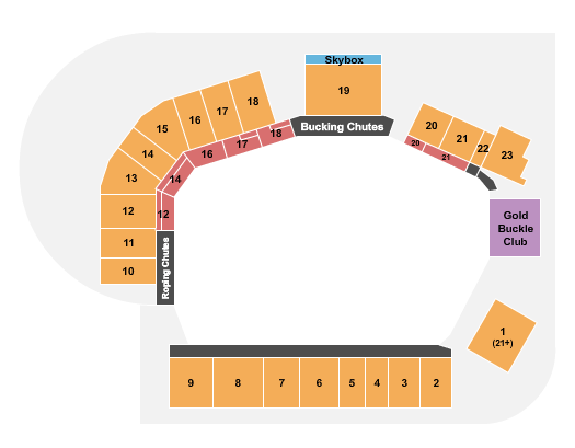 Ellensburg Rodeo Ellensburg Rodeo Seating Chart